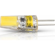 1 Adet Cata Ct 4252 Kapsül LED Ampul 4W 12V Gün Işığı 3200K G4 Duy