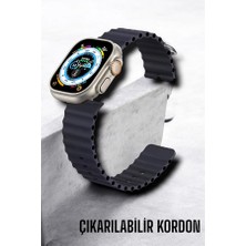 Bluetooth Bağlantılı Nabız, Kan Basıncı, Oksijen Ölçer Akıllı Saat
