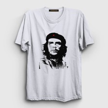 Presmono Unisex Beyaz Kuba Che Guevara T-Shirt