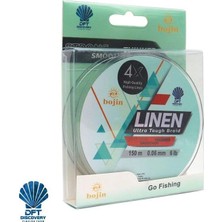 Dft Bojin 4x Linen Ip Misina 0.06 mm  150 M  Yeşil