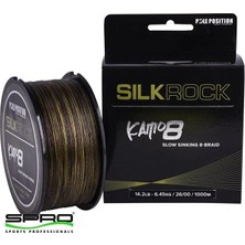 Spro T.polep Silkrock Kamo8 Örgü Misina 0.26MM 1000M