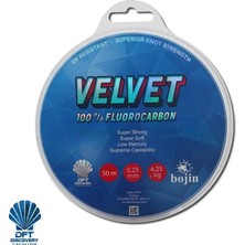 Dft Bojin Velvet Fluorocarbon 50 M 0.25 mm Misina