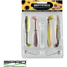 Spro Ready 4 Fish Silikon Yem & Jig Head Seti 4