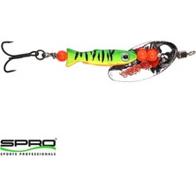 Spro Larva Inline Spin 5,5cm 5,0g Firetiger