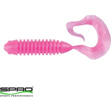 Spro Wave Tail Grub 3'' Pearl Pink Balık Yemi