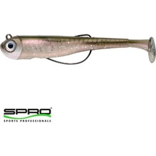 Spro Guts Bait Uv Olive&pearl 9,5cm Silikon Yem