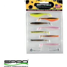 T.spro Ready 4 Fish Silikon Yem & Jig Head Seti F7-8 1/8
