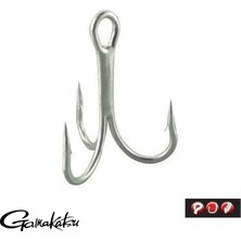 D. Gamakatsu 22N/0 4 Kat Güçlü Üçlü Iğne #4 5 Li