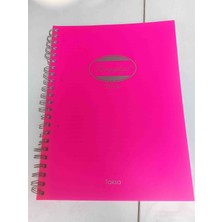 Taksa Spiralli Defter A4 Çizgili 160YP Dosya Delikli
