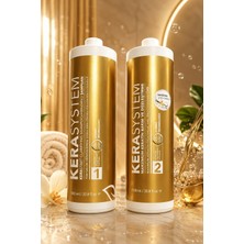 Kera System Keratin ve Arındırıcı Ön Yıkama Şampoanı 2 Li Set 1000 ml Set No 1 No 2 Vanilyalı