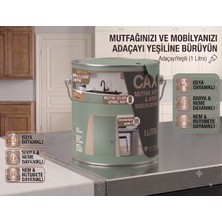 CAXCOLORS Cax Mutfak Dolabı ve Panel Kapı Boyası  1 Lt - Isıya Neme Dayanıklı Ahşap Boyası