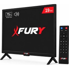 Fury 19" Sesli Uzaktan Kumandalı 75Hz 5ms HDMI VGA Geniş Ekran Monitör