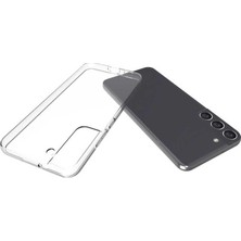 Galaxy S22 Plus Kılıf Kamera Korumalı Şeffaf Kalın Üstün Koruma Silikon Cherena