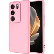 Vivo V29 5g Kılıf Yumuşak Silikon Kamera Korumalı Lansman Cherena