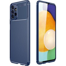 Galaxy A13 4g Kılıf Karbon Görünümlü Silikon Kamera Korumalı Üstün Koruma Cherena