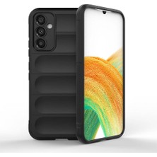 Galaxy A34 Kılıf Kamera Korumalı Esnek Silikon Parmak Şeritli Cherena