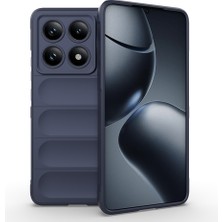 Xiaomi 14T Pro Kılıf Kamera Korumalı Esnek Silikon Parmak Şeritli Cherena