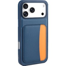iPhone 17 Pro Kılıf Kartlıklı Kamera Yükseltili Silikon Cherena