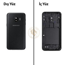 Arsking Samsung Galaxy J2 Pro 2018 J250 Siyah Renk Kasa Orta Kasa Gövde Full Kasa Kapak Middle Frame Housing Galaxy J2 Pro Uyumlu