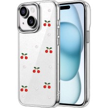 Grandor Apple Iphone 15 Fiyonk Desenli Kapak - Desen 9