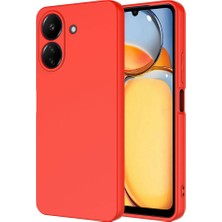 Xiaomi Redmi 13C Kılıf Yumuşak Silikon Kamera Korumalı Lansman Cherena