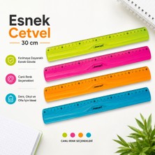 Evenart Yumuşak Tutamaçlı Sivri Uçlu Makas 2’li Set – Ergonomik Okul, Öğrenci, Ofis, Hobi ve El Işi Makas