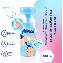 Mimoo Kalp Köpük Çıkaran Köpük Sabun 250ML Mavi