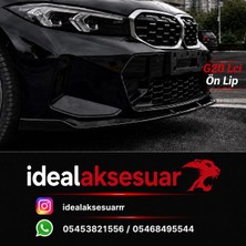 İdeal Aksesuar Bmw 3 Serisi G20 Lci Piano Black Ön Lip 2023+ 2 Parça