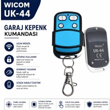 AŞIK STORE Wicom Uk-44 Garaj Kepenk Kumandası 4 Tuşlu – Otomatik Kapı Bariyer ve Kepenk Sistemleri Uyumlu