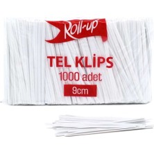 Roll-Up Tel Klips 9cm 1000li