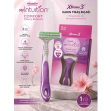 Wilkinson Sword Xtreme 3  Kadın Tıraş Bıçağı 3 Bıçaklı Pürüzsüz Tıraş Kiraz Çiçeği Kokulu 2 Adet
