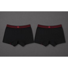 Tutku Çocuk Erkek Elastan Boxer 2 Li Set