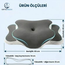 Horlama, ve Uyku Apnesi Için Ortopedik Visko Kelebek Yastık