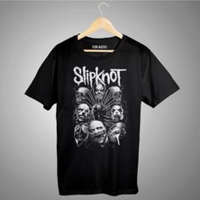 Tarzsokak Slipknot Band Baskılı Unisex Tişört