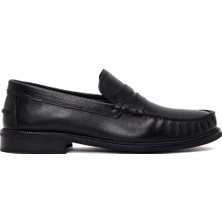 Derimod Erkek Siyah Deri Casual Loafer WM750038DV