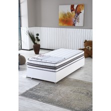 Asroyallüks Nano Full Ortopedik Yaylı Yatak Ölçü Seçenekli, Çift Taraflı Kullanım (20 Cm)