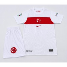 Candy Cup 2026 Yeni Sezon Türkiye Milli Takım Çocuk Futbol Forması 2li Set Beyaz H