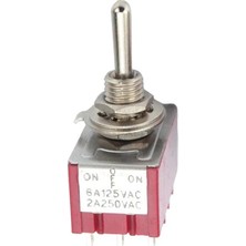 Hsc Bilişim IC-148D On-Off-On Ø6mm MTS-403 12P Toggle Switch