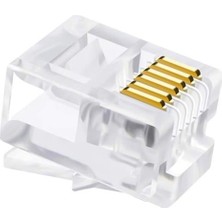 Hsc Bilişim Powermaster Telefon Soketi 6p/6c (100’LÜ Paket)