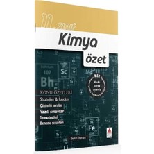 Delta Kültür Yayınevi 11. Sınıf Kimya Özet