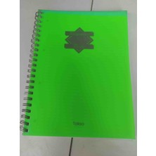 Taksa Spiralli Defter A4 Çizgili 160YP Dosya Delikli