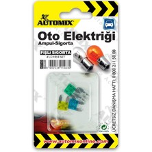 Ozka Concept Automix Fişli Sigorta Mini 4’lü | Araç Elektrik Sistemleri Için Pratik Güvenli