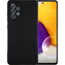Case World Samsung Galaxy A72 ile Uyumlu Kılıf Premium Mat Ince Kamera Korumalı Silikon Kapak