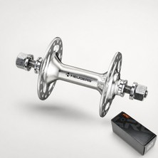 Heugers Arc GT-002 Gümüş Ön Göbek 32 Delik (Ss/fixie Rulmanlı)