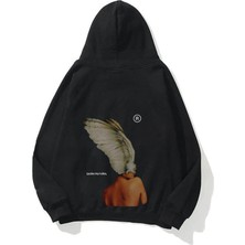 Tarzsokak Unisex Broke My Rules Sweatshirt Hoodie Siyah