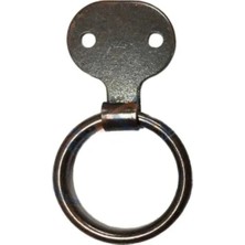 3D Sepetim Halkalı Tablo, Çerçeve Askısı, Büyük, 25X47MM, Eskitme - 100 Adet