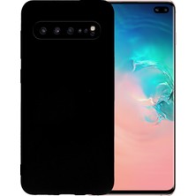 Case World Samsung Galaxy S10 Plus ile Uyumlu Kılıf Premium Mat Ince Kamera Korumalı Silikon Kapak