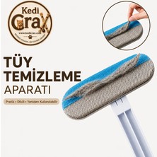 Kedicrax Uzun Saplı Evcil Hayvan Tüy Temizleme Fırçası