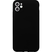 Case World Apple iPhone 11 ile Uyumlu Kılıf Premium Mat Ince Kamera Korumalı Silikon Kapak
