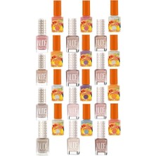 Ozka Concept Pastel Forever Summer 12'li Oje Seti + Synee 12'li Set Nude Tonları